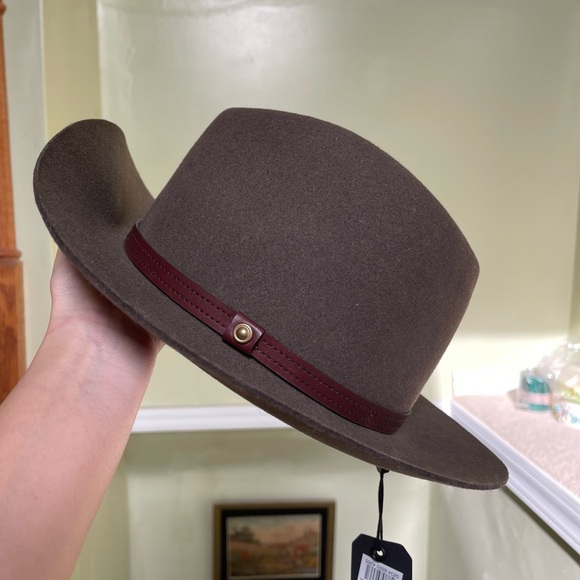Rag & Bone Floppy Brim Wool Fedora Hat . Size S - Picture 4 of 8